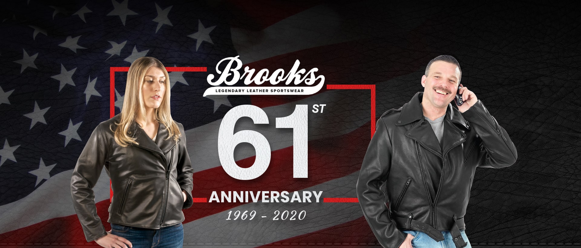 brooks 711 leather jacket