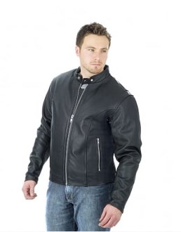 brooks 711 leather jacket